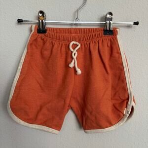Little Road Co. (LuLu and Roo) Size 4T Orange Retro Shorts